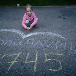 Zīmēšanas akcija “Kaija sveic Daugavpili 745 gadu jubilejā!” 2